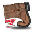 Milwaukee Leather Men's Copper Ridge Brown Suede Harness Boots, MBM9053