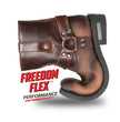 Milwaukee Leather Men's Copper Ridge Brown Leather Motorcycle Harness Boots - MBM9054