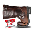 Milwaukee Leather Men's Dark Brown Boots MBM9058