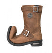 Milwaukee Leather Men's Brown Copper Forge Engineer Boots, MBM9059