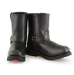 Milwaukee Leather Men's Outback Harness Motorcycle Boots - Full Grain Leather Riding Boots - MBM9068