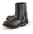 Milwaukee Leather Men's Outback Harness Motorcycle Boots - Full Grain Leather Riding Boots - MBM9068