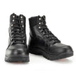Milwaukee Leather MBM9081 Men’s Black Leather Military and Tactical Style Biker Riding Boots
