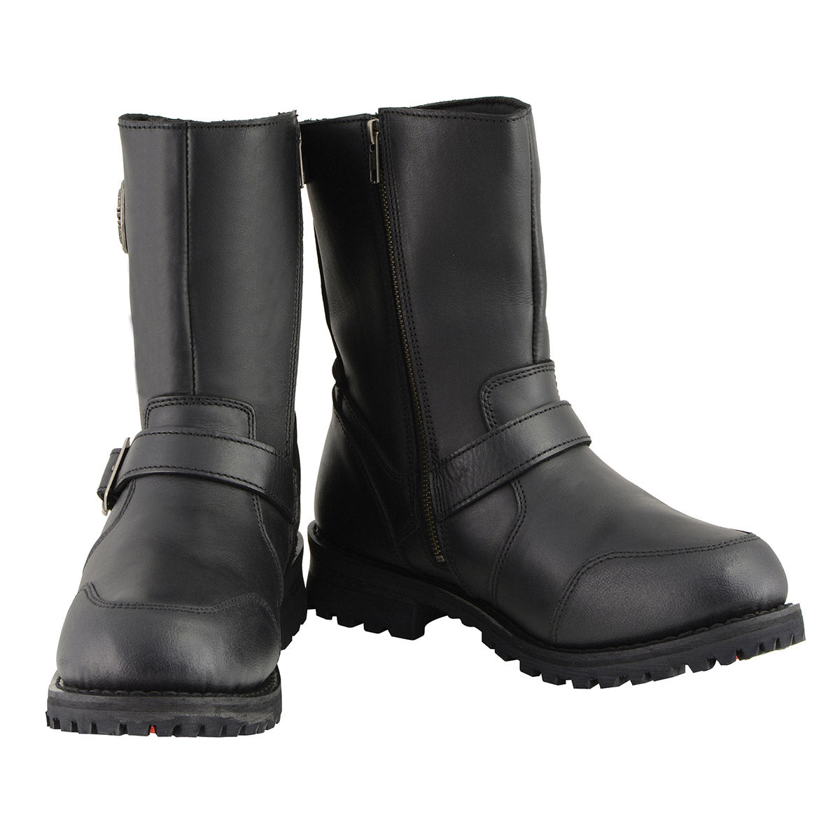 MOTO エンジニアブーツ カーフレザー　size 9 Milwaukee Leather Men's 9-Inch Classic Black Leather Engineer