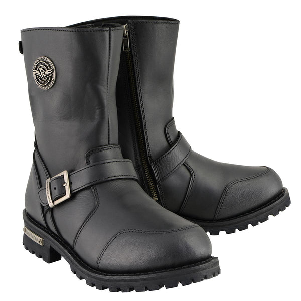 Motorcycle Engineer Boots | Leather Riding Boots – Milwaukee