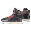 Milwaukee Leather MBM9103 Men's Vintage Leather Brown w/ Red Laces High-Top Reinforced Street Riding Casual Shoes