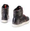 Milwaukee Leather MBM9103 Men's Vintage Leather Brown w/ Red Laces High-Top Reinforced Street Riding Casual Shoes