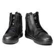 Milwaukee Leather Men's Black Leather Street Riding Shoes, MBM9104