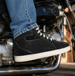 Milwaukee Leather Men's Black Suede Street Riding Shoes, MBM9106