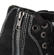 Milwaukee Leather Men's Black Suede Street Riding Shoes, MBM9106