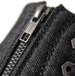Milwaukee Leather Men's Threadshift Black Canvas Reinforced Street Riding Shoes - MBM9108