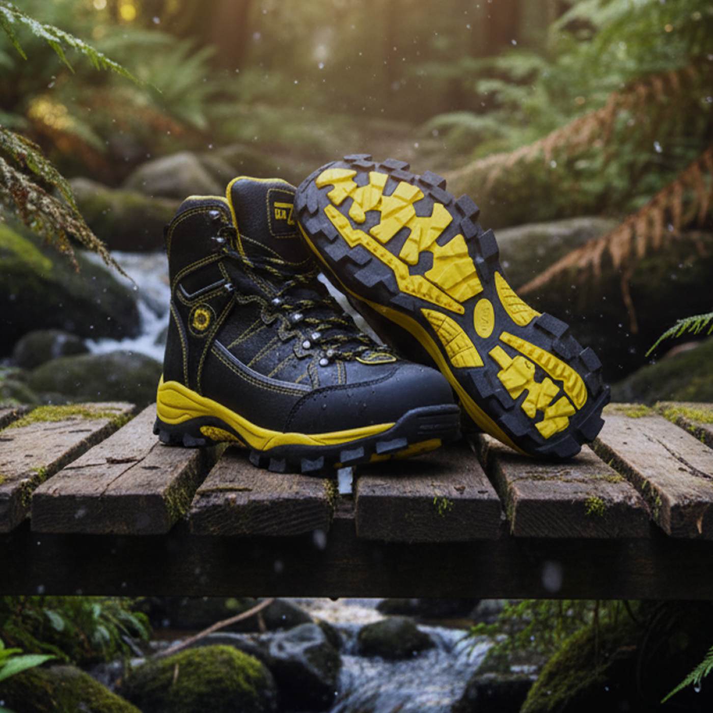 Bazalt Men’s Leather Waterproof Frost-Proof Outdoor Hiking & Work Boots