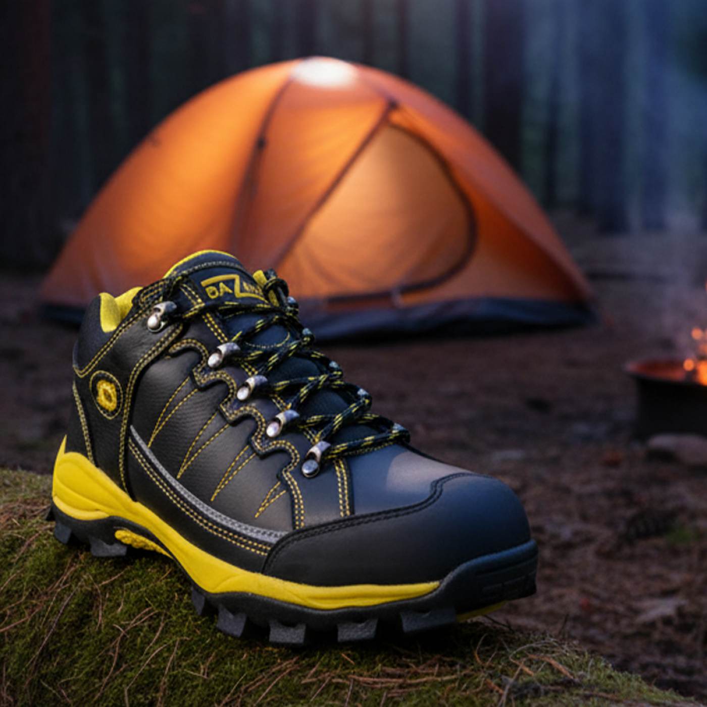 Bazalt Men’s Leather Waterproof Frost-Proof Outdoor Hiking & Work Boots