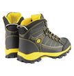 Bazalt MBM9122 Men’s Black & Yellow Waterproof Frost-Proof Leather Work & Hiking Shoes