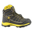 Bazalt MBM9122 Men’s Black & Yellow Waterproof Frost-Proof Leather Work & Hiking Shoes
