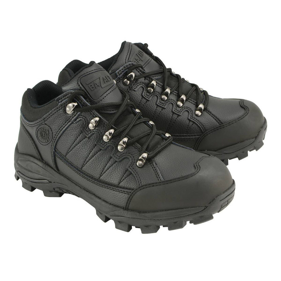 Bazalt MBM9126 Men’s Black Waterproof Frost-Proof Leather Outdoor Work & Hiking Shoes