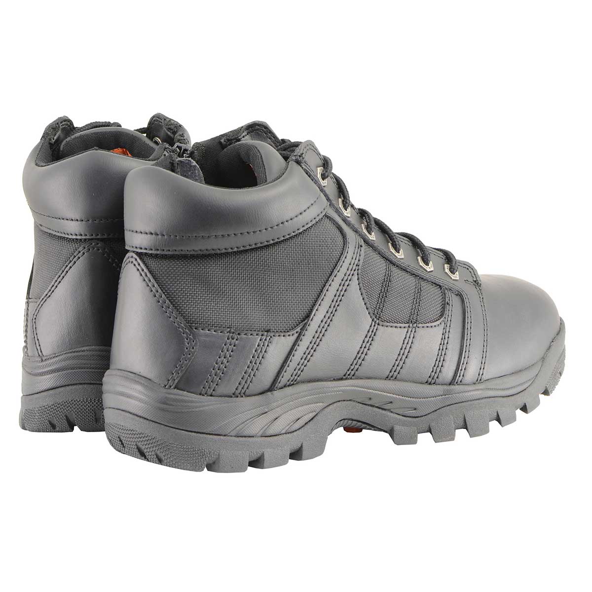 Milwaukee Leather MBM9131 Men’s Black Lace-Up Waterproof Swat Style-Tactical Motorcycle Shoes