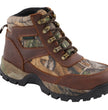 Milwaukee Leather MBM9141 Men's Brown Waterproof Hiking Boots with Mossy Oak Print