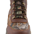 Milwaukee Leather MBM9141 Men's Brown Waterproof Hiking Boots with Mossy Oak Print