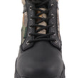 Milwaukee Leather MBM9145 Men's Waterproof Black Hiking Boots with Mossy Oak Print