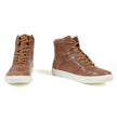 Milwaukee Leather MBM9154 Men's Cognac Leather High-Top Reinforced Street Riding Waterproof Shoes w/ Ankle Support