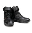 Milwaukee Leather Men's Troop Sport Black Waterproof Leather Motorcycle Racer Style Boots - MBM9185