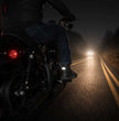 Milwaukee Leather Men's Troop Sport Black Waterproof Leather Motorcycle Racer Style Boots - MBM9185