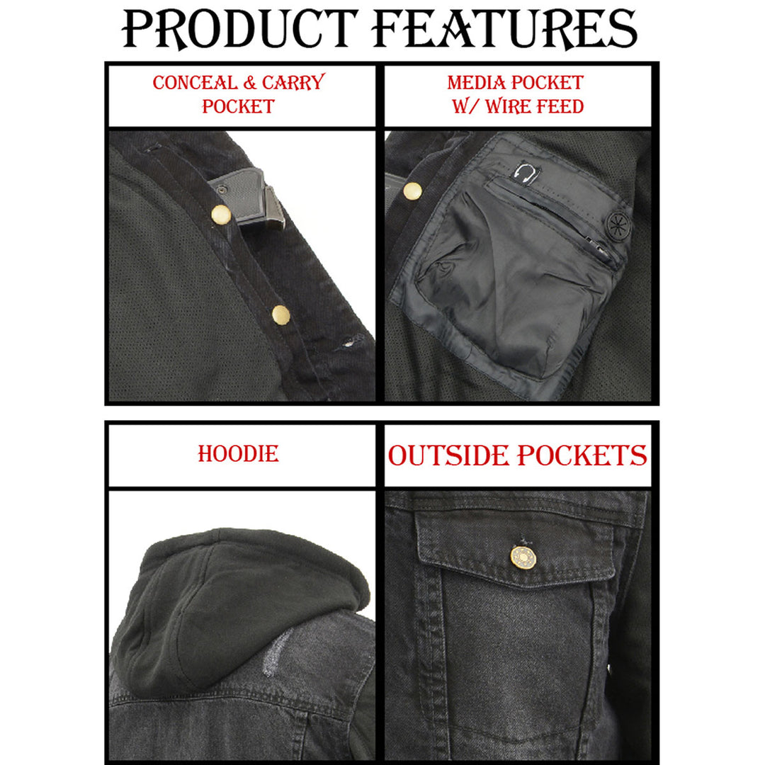 Milwaukee Leather MDM1000 Men&