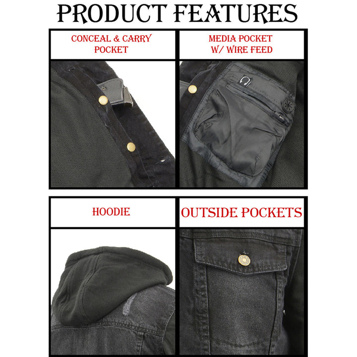 Milwaukee Leather MDM1000 Men&