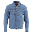 Milwaukee Leather MDM1015 Men's Blue Classic Denim Jean Jacket