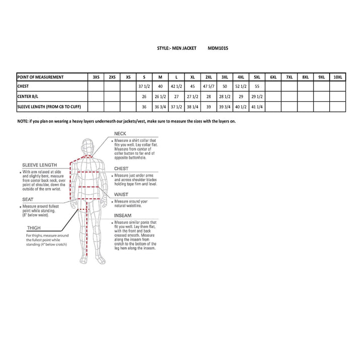Milwaukee Leather MDM1015 Men&