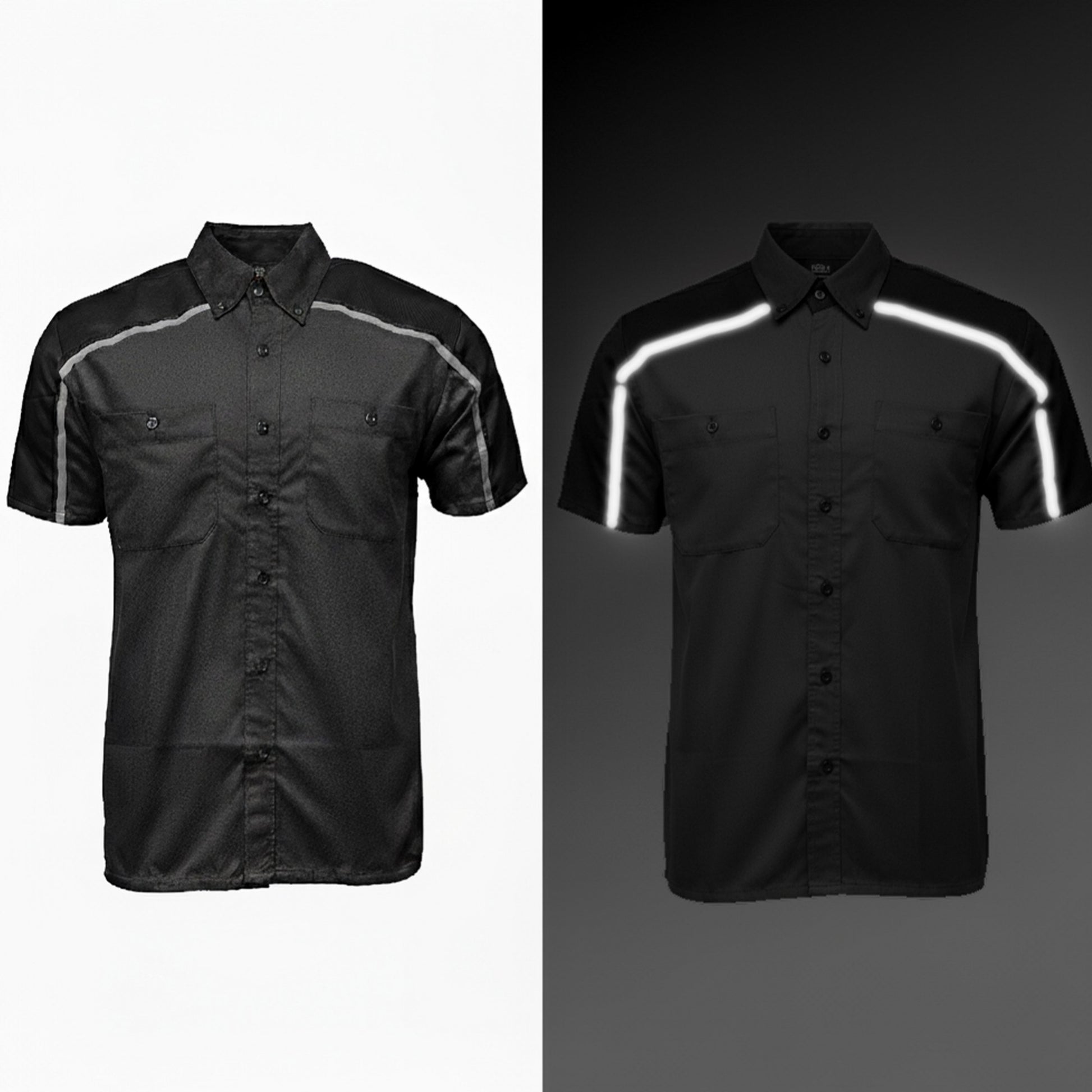 Milwaukee Motorcycle Clothing Co. Men's Gray Black Mechanic Shirt, MDM11605