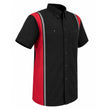 Milwaukee Motorcycle Clothing Co. Men's Red Mechanic Shirt, MDM11607