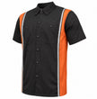 Milwaukee Motorcycle Clothing Co. Men's Orange Mechanic Shirt, MDM11610