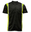 Milwaukee Motorcycle Clothing Co. Men's Green Mechanic Shirt, MDM11611