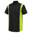 Milwaukee Motorcycle Clothing Co. Men's Green Mechanic Shirt, MDM11611