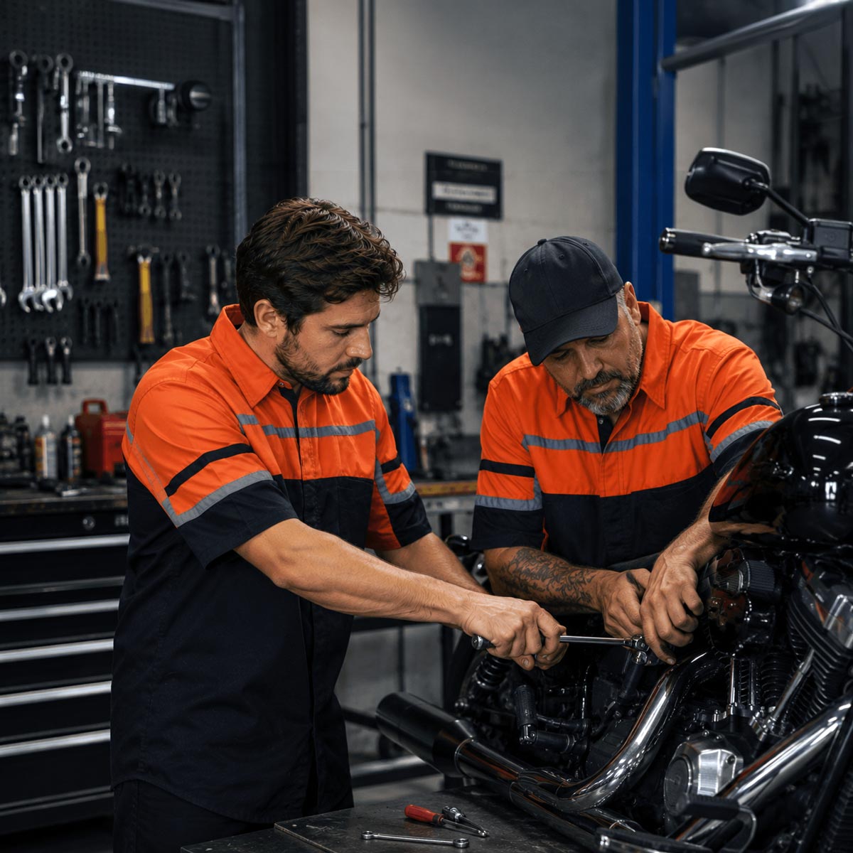 Men's Torque Shift Mechanic Shirt, MDM11616