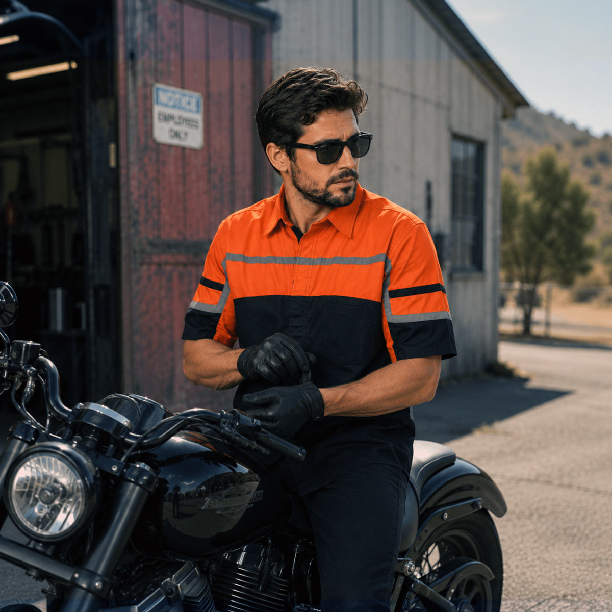 Men's Torque Shift Mechanic Shirt, MDM11616