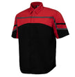 MMCC Men’s Torque Shift Mechanic Work Shirt - Reflective Workwear, Concealed Closure - 50/50 Blend - MDM11617