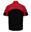 MMCC Men’s Torque Shift Reflective Mechanic Work Shirt - Concealed Closure - 50/50 Cotton Poly Blend - MDM11617