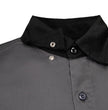 MMCC Men's Hardline Grey Black White Classic Mechanic Shirt - 100% Cotton w/ Microfiber Panel - MDM11619