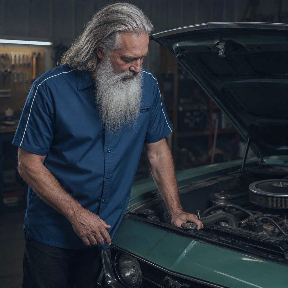Milwaukee Motorcycle Clothing Co. Men's Mechanic Button Up Shirt
