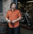 Milwaukee Motorcycle Clothing Co. Men's Mechanic Work Shop Shirt, MDM11624