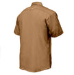 MMCC Men's Khaki Super Duty Classic Mechanic Button Up Shirt - 2 Chest Pockets - Microfiber Panel - MDM11664