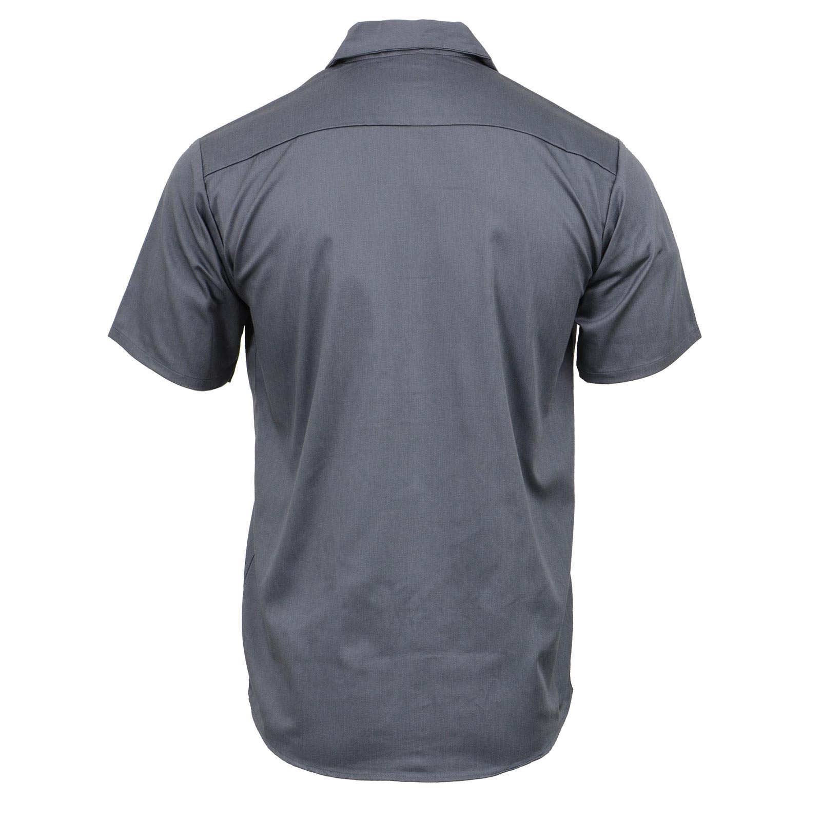 Milwaukee Leather MDM11668 Men's Grey Button Up Heavy Duty Work