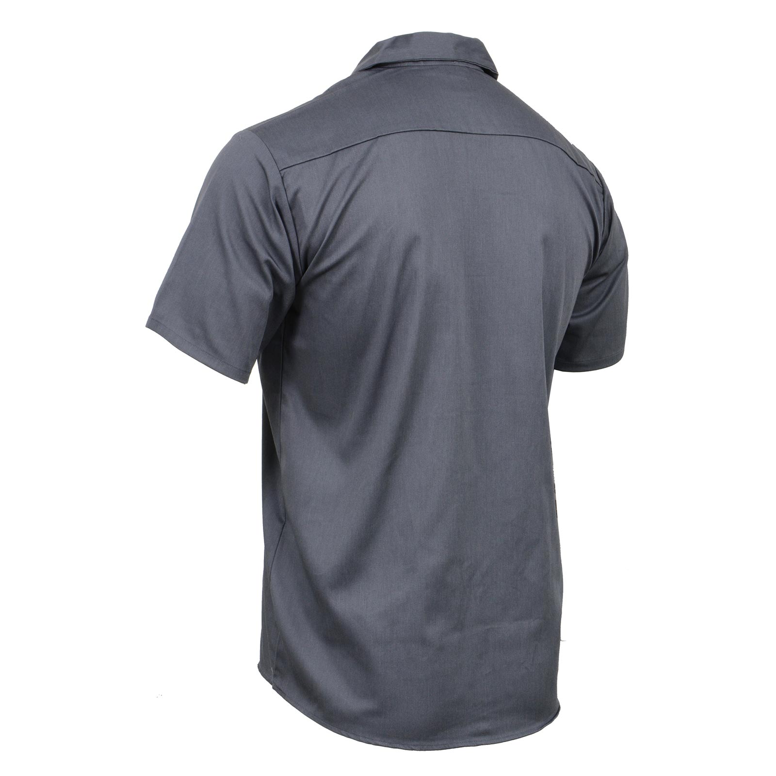 Milwaukee Leather MDM11668 Men's Grey Button-Up Heavy-Duty Work