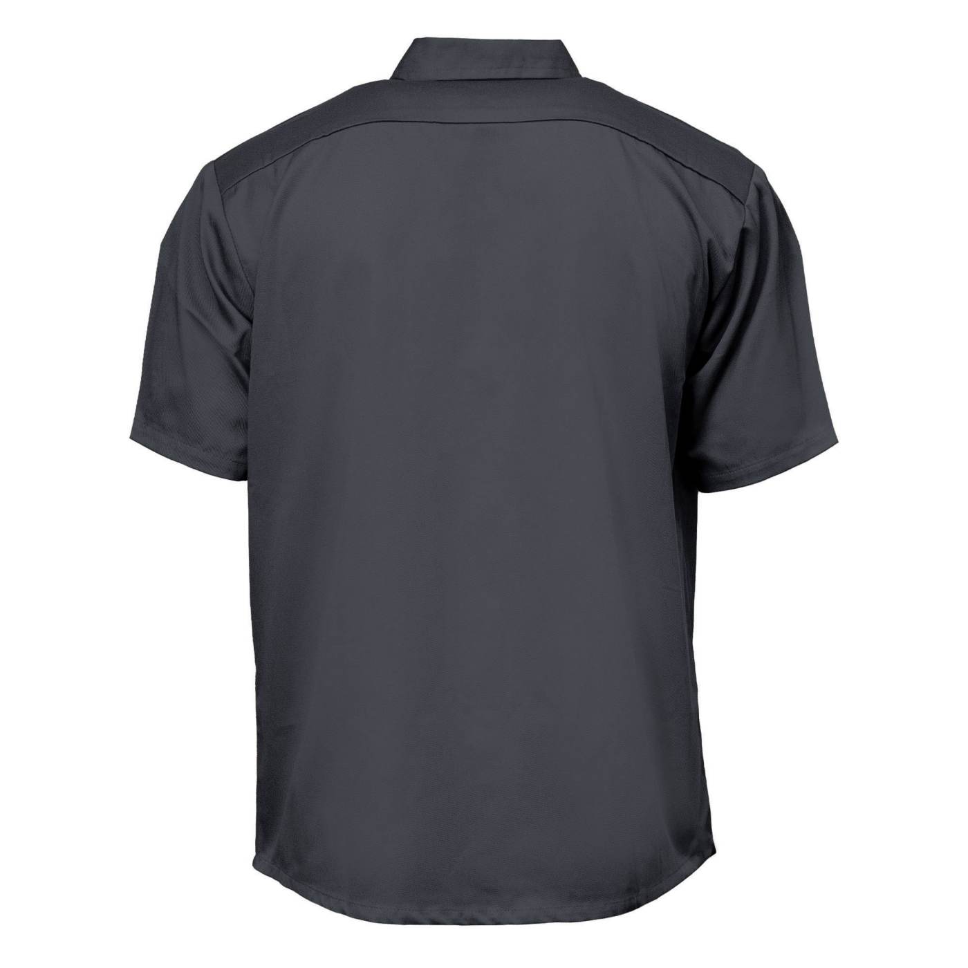 MMCC Men's Charcoal Super Duty Classic Mechanic Work Shirt - 2 Chest Pockets - Microfiber Panel - MDM11687