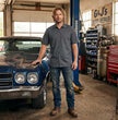 MMCC Men's Charcoal Super Duty Classic Mechanic Work Shirt - 2 Chest Pockets - Microfiber Panel - MDM11687