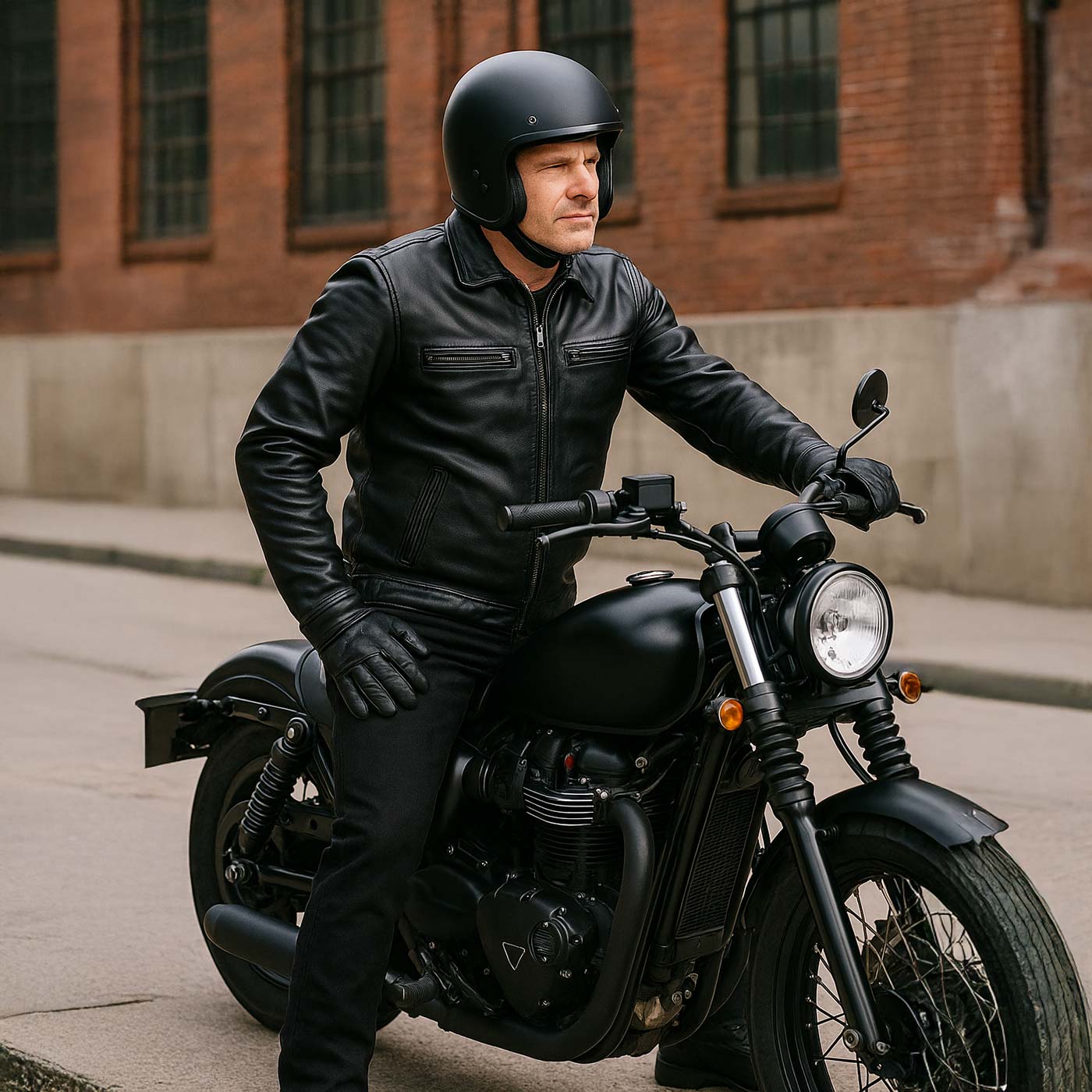 Milwaukee Leather MDM5005 Men's Black 5 Pocket Tear Resistant Motorcycle Denim Jeans Infused w/ Aramid Fibers