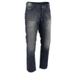 Milwaukee Leather MDM5001 Men's Metro Black CE Armored Motorcycle Riding Denim Jeans Reinforced w/ Aramid Fibers
